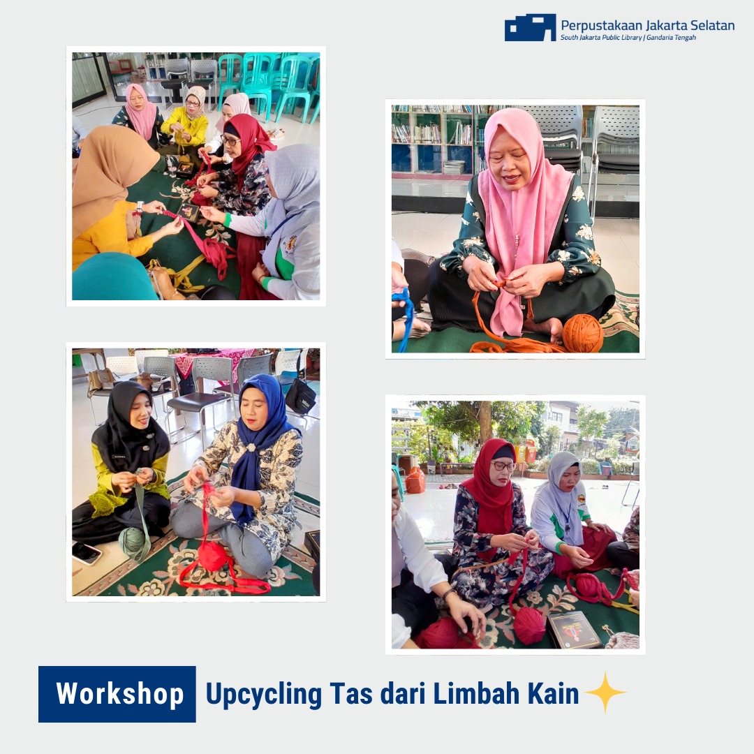 Workshop Upcycling Tas Dari Limbah Kain